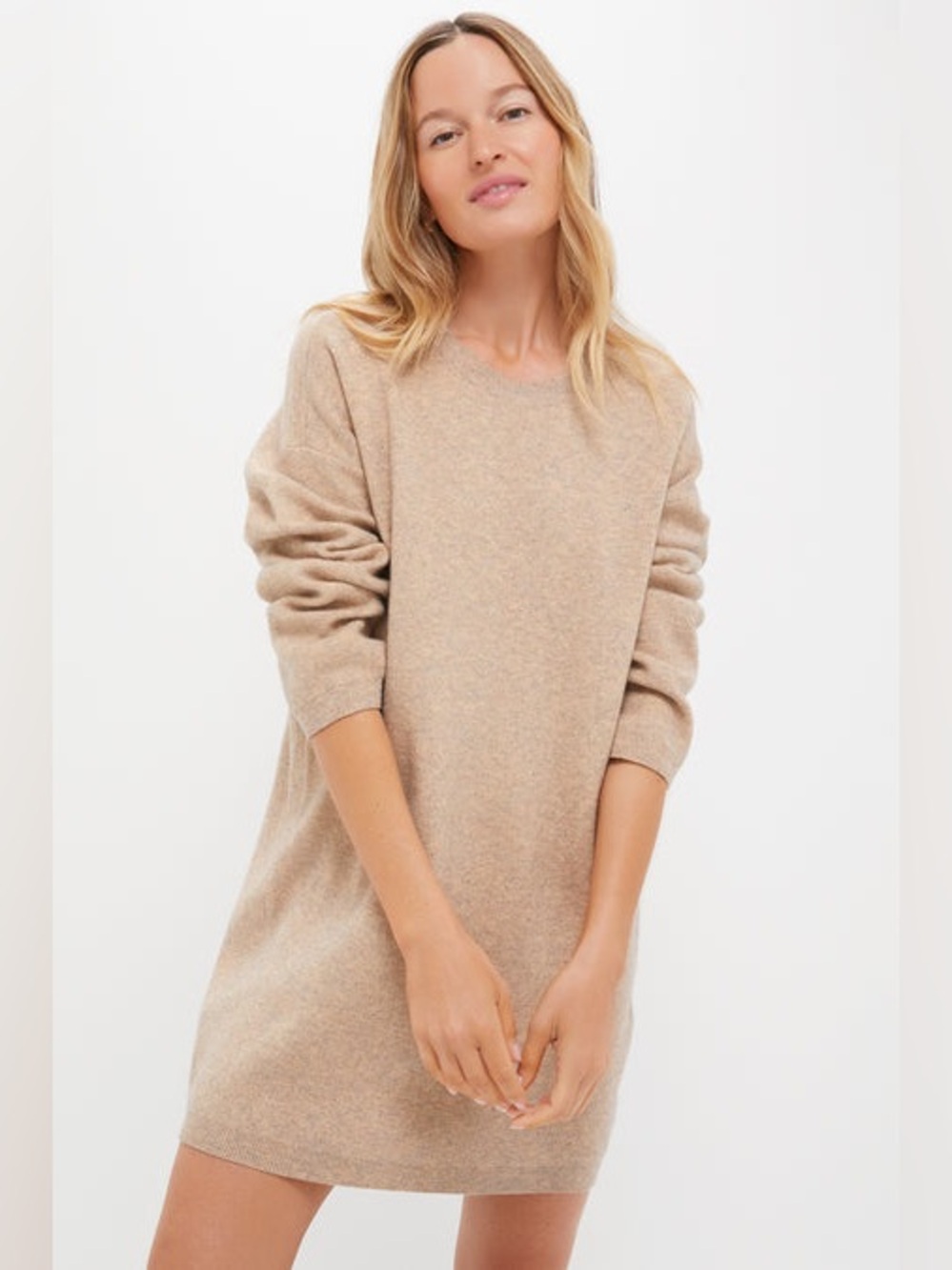 Tuckernuck Pomander Place Sandalwood Vivianne Crewneck Dress Size X-Small